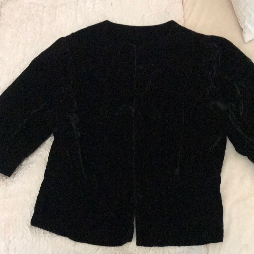 Vintage , “ crushed velvet” “ jacket”